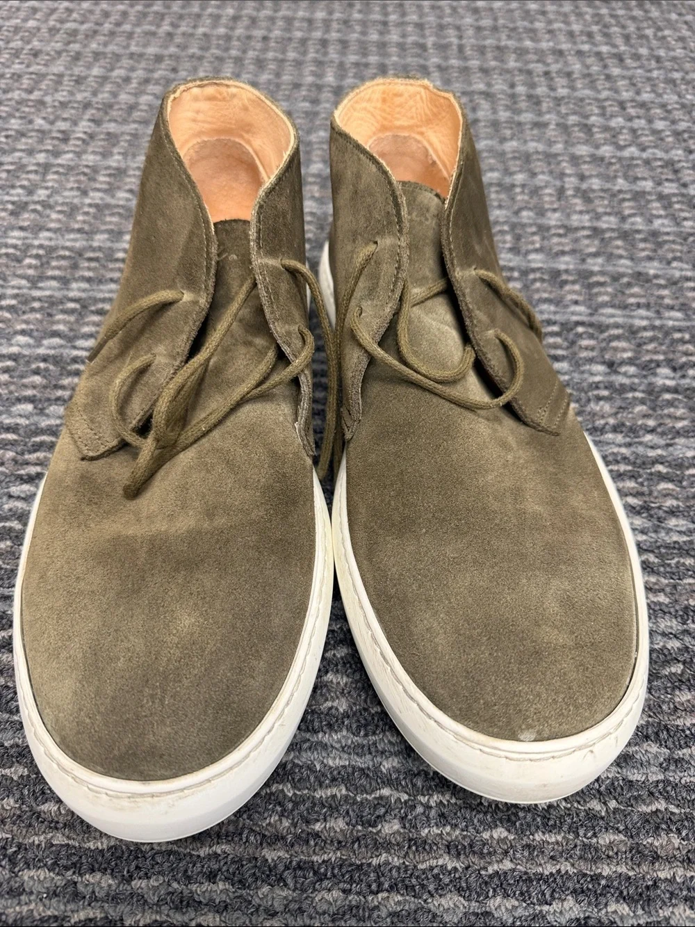 Men's Astorflex Chukka Boots - Casual Lace-Up Size 12 Forest Green
